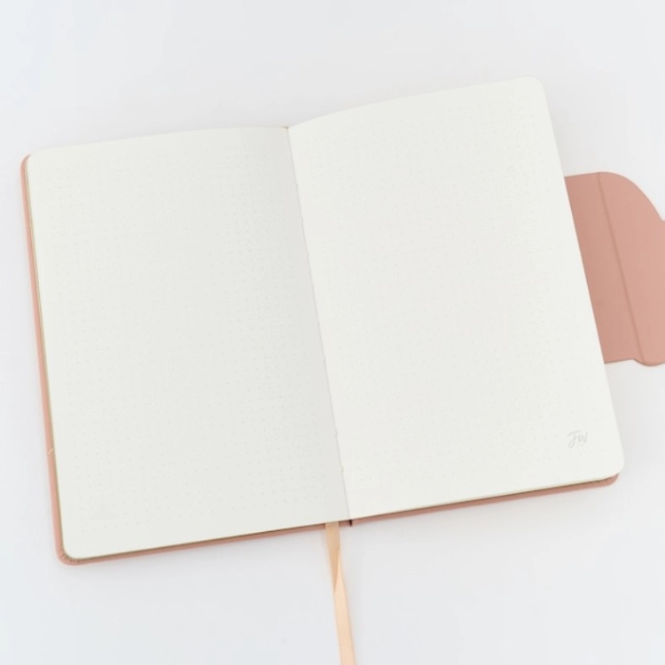 Cuaderno Tapa Dura FW Minimal Beige Bullet Journal con Iman ART.201356